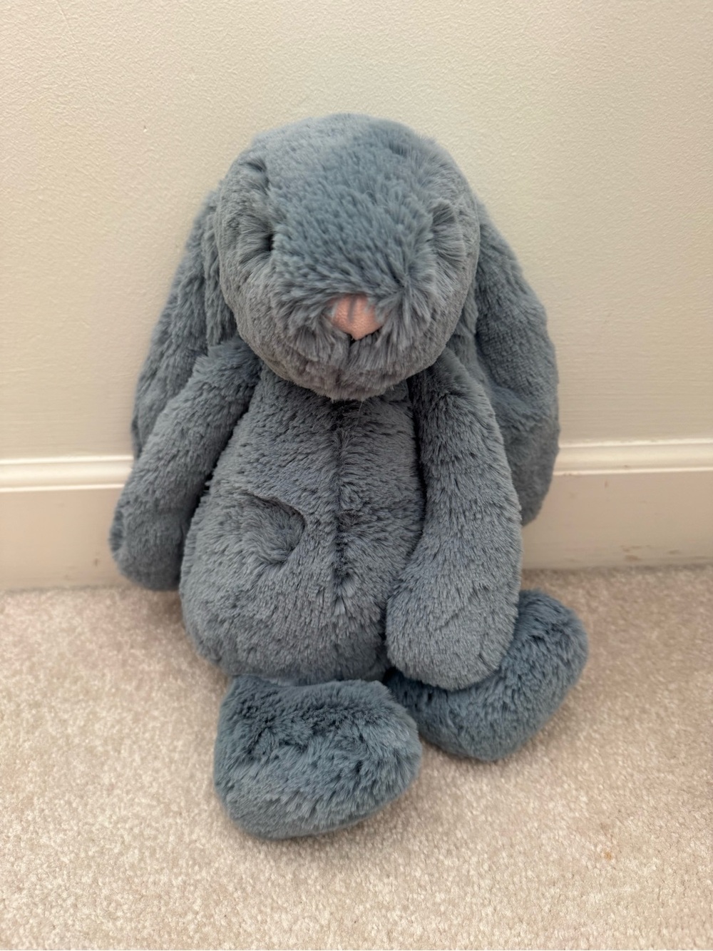 Jellycat nwt dusky blue Bunny Stuffed Animal